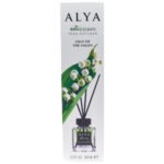 Alya Nature’s Scents Lily of the Valley kvapų difuzorius su lazdelėmis, 100 ml