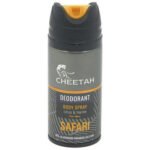 Cheetah Safari kūno dezodorantas vyrams, 150 ml