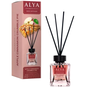 ALYA Apple Cinnamon Crumble Pie namų kvapas su lazdelėmis, 100 ml
