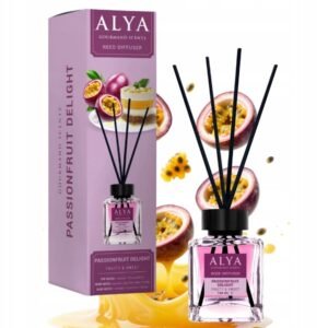 Alya Gourmand Scents Passionfruit Delight namų kvapas su lazdelėmis, 100 ml