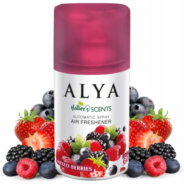 Alya Nature’s Scents Mixed Berries automatinio oro gaiviklio papildymas, 250 ml