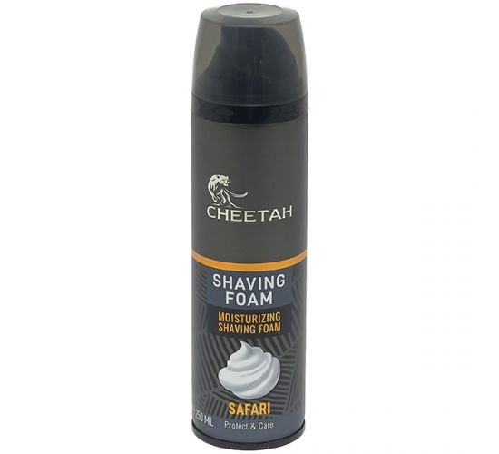 Cheetah „Safari“ drėkinamosios skutimosi putos, 250 ml