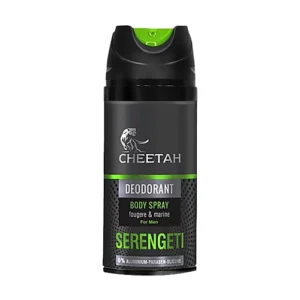 Cheetah Serengeti kūno dezodorantas vyrams, 150 ml