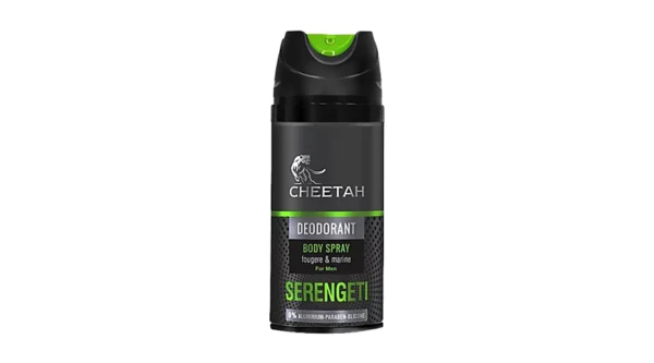 Cheetah Serengeti kūno dezodorantas vyrams, 150 ml