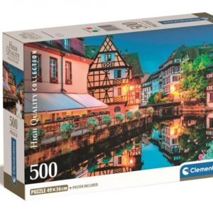 Clementoni „Strasbourg Old Town“ dėlionė, 500 detalių