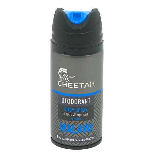 Cheetah Malawi kūno dezodorantas vyrams, 150 ml