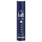 Schwarzkopf Taft Ultimate 5+ itin stiprios fiksacijos plaukų lakas, 250 ml