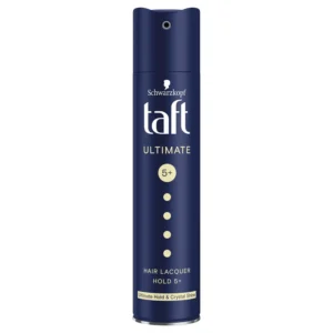 Schwarzkopf Taft Ultimate 5+ itin stiprios fiksacijos plaukų lakas, 250 ml