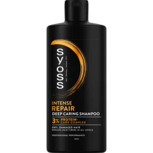 Syoss Intense Repair intensyviai atkuriantis šampūnas, 440 ml