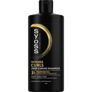 Syoss Intense Curls intensyviai drėkinantis šampūnas garbanotiems plaukams, 440 ml