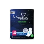 Papillon Maxi Extra Night higieniniai paketai su sparneliais, 7 vnt.
