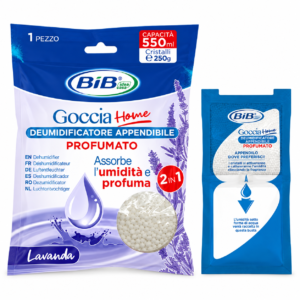 BIB Goccia Smart Lavanda drėgmės sugėriklis su levandų kvapu, 180 g