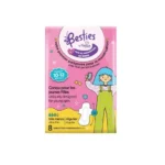 Papillon Besties Tweens higieniniai paketai „Regular“, 8 vnt.