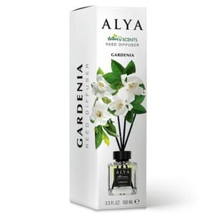 Alya Nature’s Scents Gardenia kvapų difuzorius su lazdelėmis, 100 ml