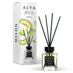 Alya Nature’s Scents Melon kvapų difuzorius su lazdelėmis, 100 ml