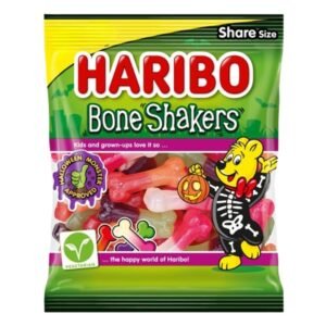 Haribo Bone Shakers Helovino vaisiniai guminukai, 140 g