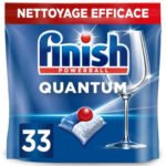 Finish Powerball Quantum All in 1 indaplovių kapsulės, 33 vnt.