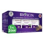 Bioxcin Black Garlic šampūnas nuo plaukų slinkimo, 3 × 300 ml