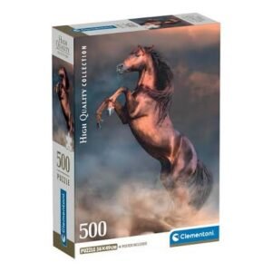 Clementoni „Wild Red Stallion“ dėlionė, 500 detalių