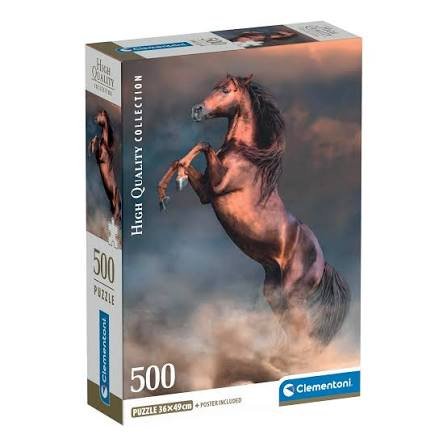 Clementoni „Wild Red Stallion“ dėlionė, 500 detalių