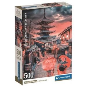 Clementoni „Evening in Kyoto“ dėlionė, 500 detalių