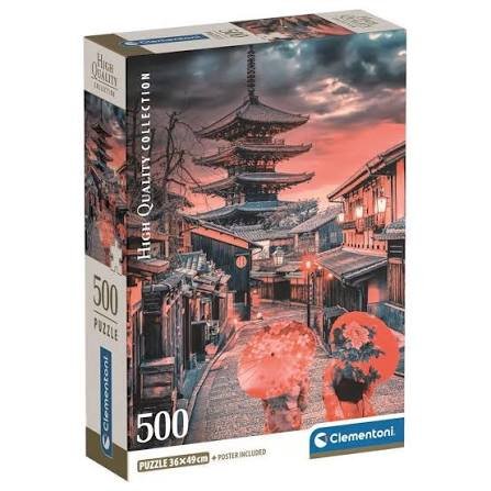 Clementoni „Evening in Kyoto“ dėlionė, 500 detalių
