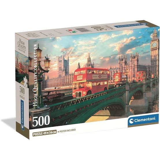 Clementoni „London“ dėlionė, 500 detalių