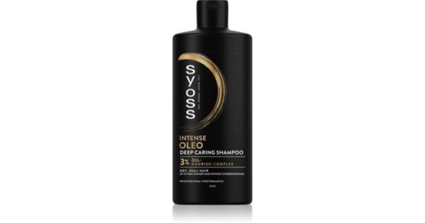 Syoss Intense Oleo intensyviai puoselėjantis šampūnas, 440 ml