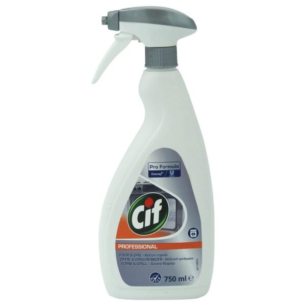 Cif Professional Oven & Grill orkaitių ir grilių valiklis, 750 ml